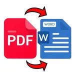 تنزيل برنامج تحويل ملفات PDF الى PDF to Word Converter Word 2024